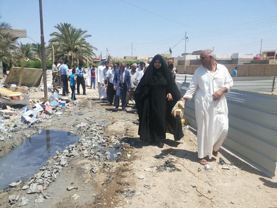 سنتين من المعاناة،اهالي حي العسكري بقلعة سكر يتنفسون الصعداء