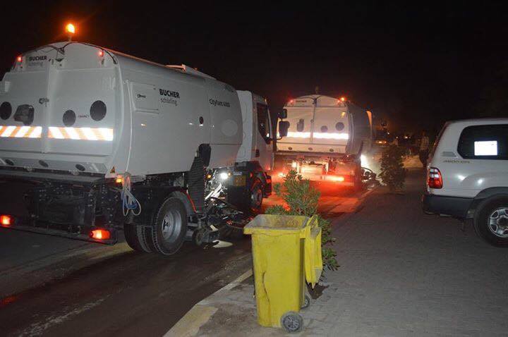 كربلاء:حملات تنظيف مركزية في ناحية الحر