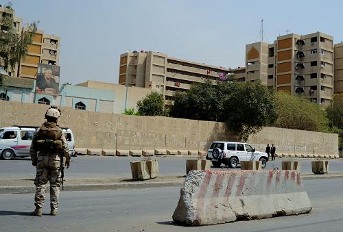 فرض حظر تجوال في منطقة ابي غريب وانباء عن وجود تهديدات كبيرة للمنطقة الخضراء