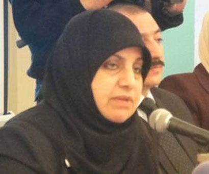 حمدية الحسيني : اطالب بضرورة كشف ملابسات حادث قاعدة سبايكرلانها من ابشع الجرائم ضد الانسانية