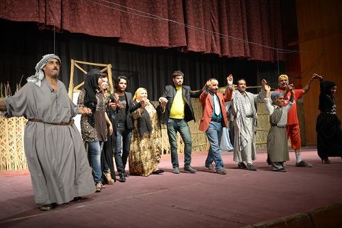 موزة ولوزة على البيت الثقافي في كربلاء خلال ايام العيد