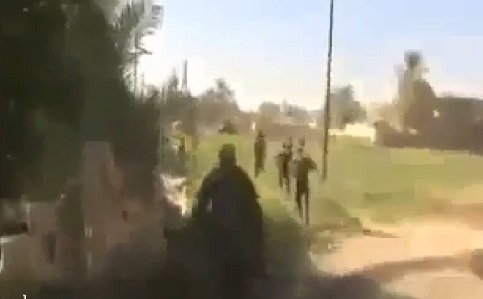 بالفيديو: شاهد حماسة وبطولة الجيش العراقي في ساحات القتال