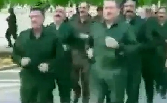 انظر ماذا فعل صدام حسين بوزرائه... فديو نادر