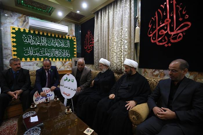 وفد ايزيدي يزور كربلاء: السيد السيستاني تعامل معنا بمنهج جده الإمام علي عليه السلام