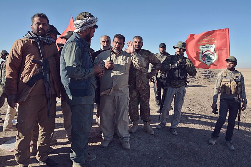 تشكيل قتالي تابع للعتبة الحسينية يسيطر على طريق امداد داعش الذي يربط تلعفر بالرقة السورية