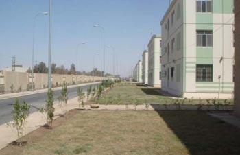 انجاز 79% من أعمال تشييد مجمع سكني في كربلاء