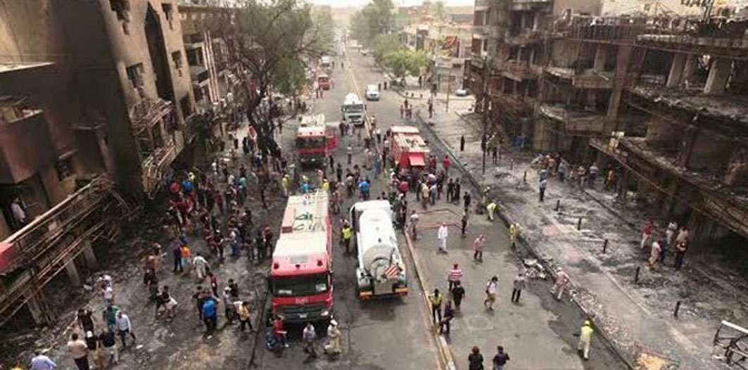 عنصر امني هو المسؤول عن تفجير الكرادة والقنبلة التي استخدمت في التفجير قنبلة نيتروجينية