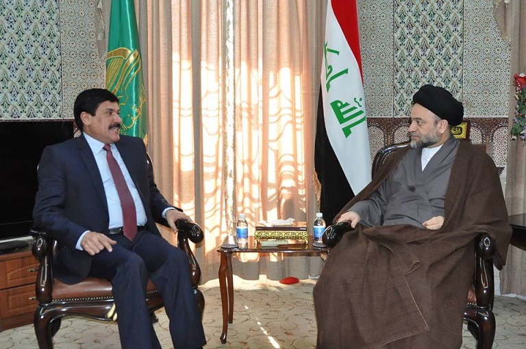 رئيس ديوان الوقف الشيعي يستقبل نائب الممثل الخاص للامين العام للأمم المتحدة في العراق