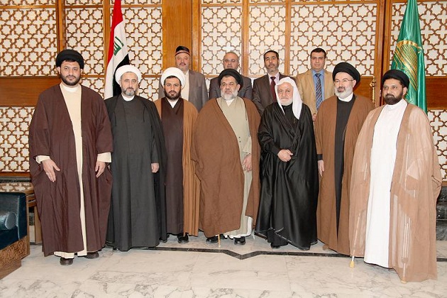 خلال لقائه وفد مؤسسه دينية في أمريكا السيد الحيدري : يجب ان يكون التواجد الشيعي في أمريكا مثال لوحده التشيع والانفتاح على الأخر