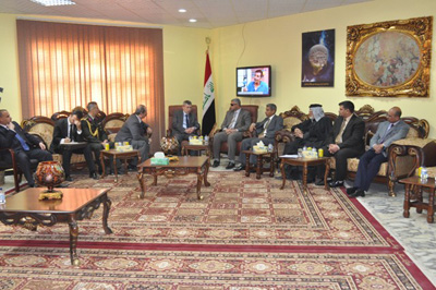 السفير التركي في العراق يزور محافظة واسط ويبحث سبل الاستثمار فيها