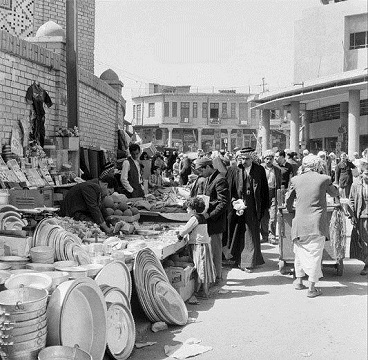 منطقة الشورجة وسط بغداد عام 1959