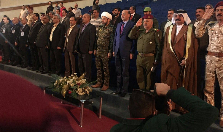 تكريم ابطال الحشد الشعبي من قبل الاتحاد العربي للاعلام