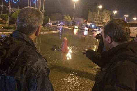 محافظ كربلاء يعلن النفير العام  لدوائر المحافظة بسبب الامطار (مصور)