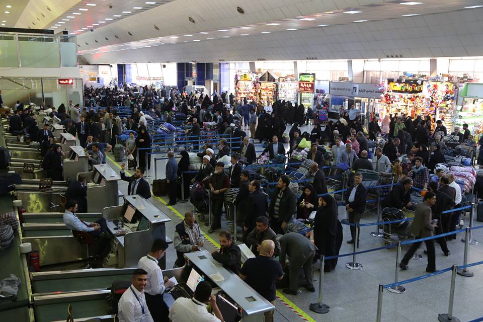 ادارة مطار النجف تعلن المباشرة بتوسعة جديدة لزيادة الطاقة الاستيعابية السنوية الى اكثر من مليوني مسافر