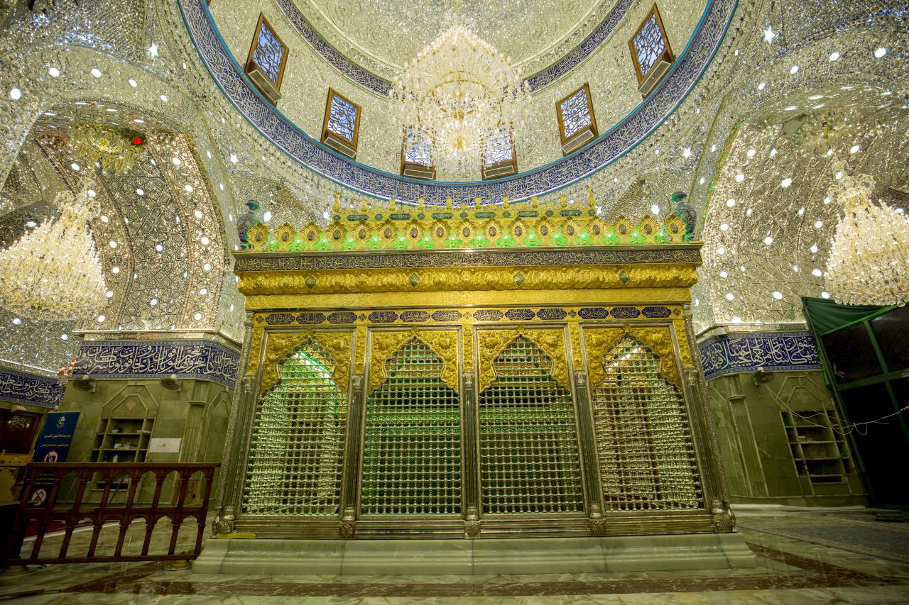 لقطات حصرية للشباك الجديد لضريح المولى ابي الفضل العباس (ع)