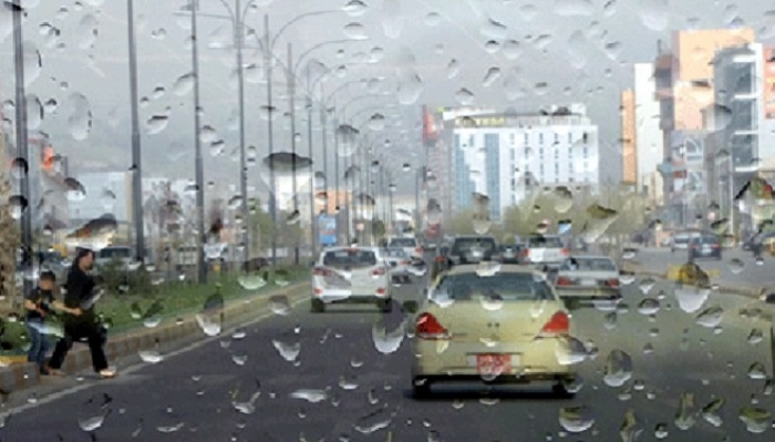 استمرار هطول الامطار حتى الشهر المقبل