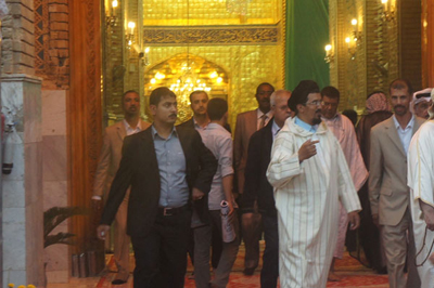 الهندي فيكتور بيتر : وجدت الاسلام في العراق بصورته الحقيقية ومرقد الحسين  يحوي على استثنائية بالجمال