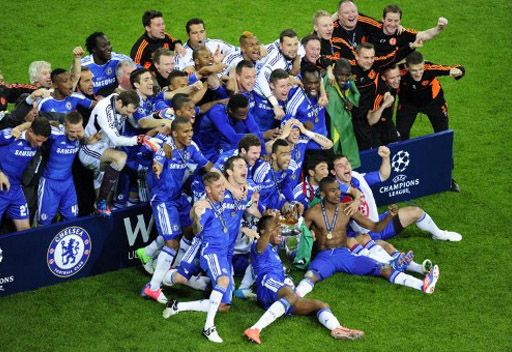 تشيلسي يتويج بلقب الأبطال لأول مرة في تاريخه