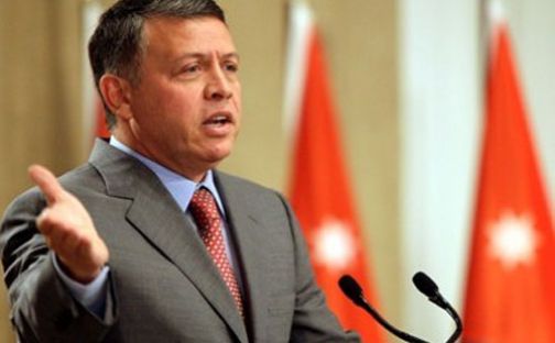 الملك عبد الله الثاني عاهل الأردن يصل القاهرة كاول رئيس عربي يزور مصر بعد عزل مرسي