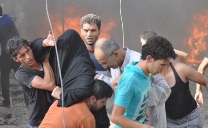 الصحة تعلن ارتفاع حصيلة انفجاري الناصرية الى 21 جريحا +صور التفجيرين