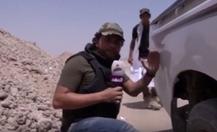 استشهاد مهندس البث في قناة العهد واصابة مراسلها الحربي خلال عمليات تحرير جزيرة الخالدية