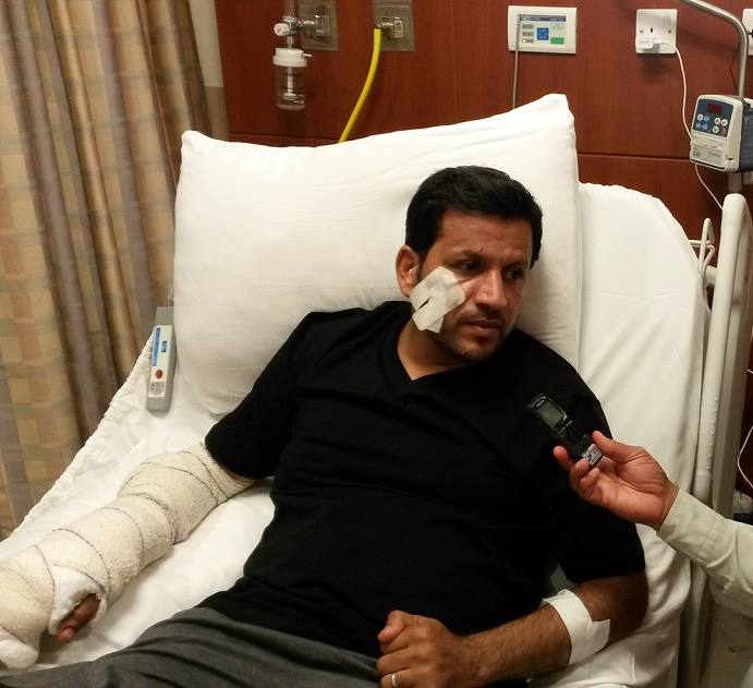 جريح قناة العراقية  يكشف عن استفادة الإعلاميين من فتوى المرجع السيستاني ويوضح بماذا أوصى زوجته لمعرفة إخباره