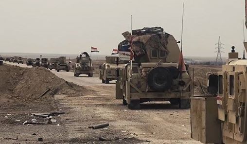 القوات الامنية تحرر المجمع السكني لشركة الحضر العامة بالشرقاط