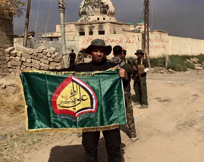 عاجل : لواء علي الاكبر يطهر عدداً من الدوائر الحكومية في بيجي