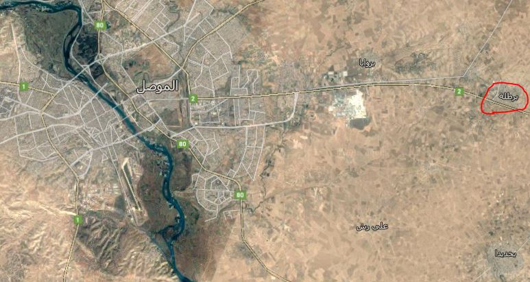 بالصور: تحرير ناحية برطلة بالكامل ورفع العلم العراقي فوق مبانيها