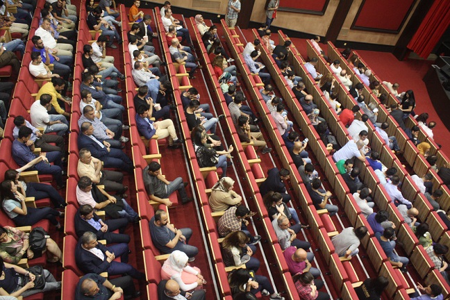 عرض الفیلم السينمائي الايراني  "محمد" (ص)  في المهرجان الدولي الأول السليمانية بحضور دبلوماسيين ايرانيين