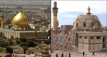 نائب عراقي يحذر من ان تشكيل اقليم صلاح الدين سيهدد امن مرقد الامامين العسكريين