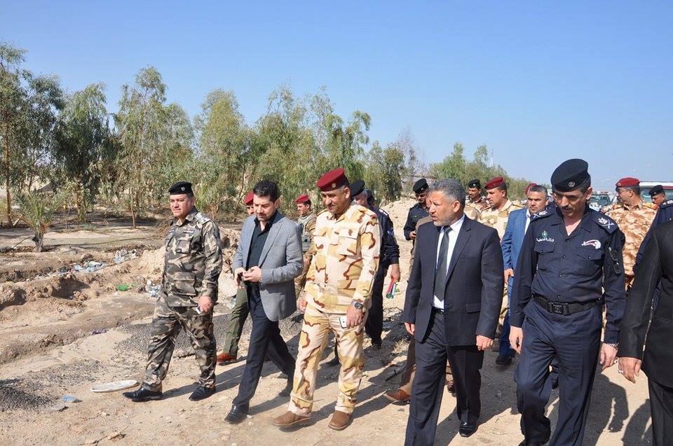 نقل القطع الرئيسي للسيارات من خان النصف الى ما بعد العمود 900 للتخفيف عن زائري الاربعينية