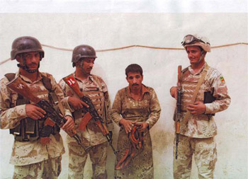 القبض على ارهابي يتنكر بزي امرأة