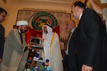 احمد عبد الغفور السامرائي سيزور محافظة كربلاء قريبا