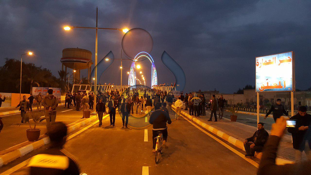 بالفيديو: تقرير وكالة نون الخبرية عن جسر العمارة المعلق