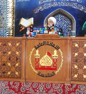 ممثل المرجع السيستاني يدعو للوقوف بحزم لظاهرة الجهل والفقر والامية ويدعو للاهتمام بالقطاع الصناعي بالبلاد