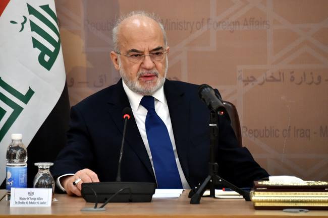 وزير الخارجية يدعو "اليونسكو" لإعادة تأهيل المناطق الأثرية والأهوار