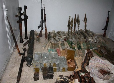 العثور على اسلحة متوسطة مستوردة للجيش السعودي والايام والقادمة سيتم حسم معارك الفلوجة