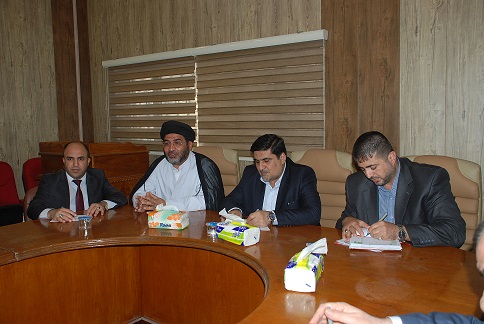 وزير البلديات والاشغال العامة يترأس اجتماعاً لسير الخدمات البلدية في كربلاء خلال زيارة النصف من شعبان المباركة 2015