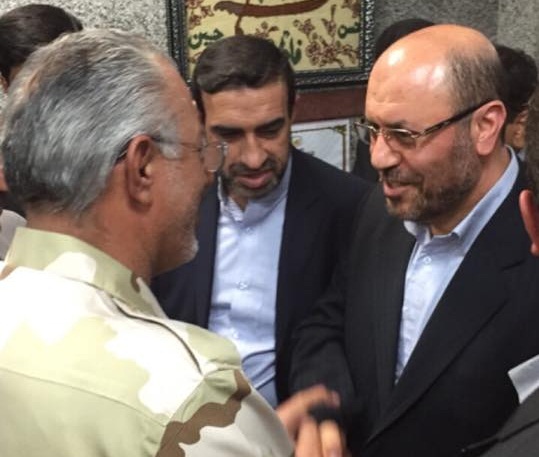 بالصور:منظمة بدر في كربلاء تبحث مع وزير الدفاع الإيراني سير العمليات العسكرية ضد "داعش" وتعزيز كربلاء عسكرياً