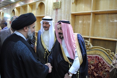 الشيخ وسام الحردان يلتقي بممثل المرجع السيستاني:لدينا تاريخ مشترك  ورثناه عن اجدادنا هو مقاتلة الوهابية في العهود الغابرة (مصور)