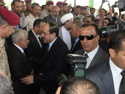 المالكي يصل كربلاء في زيارة غير معلنة ويزور المرقد الحسيني