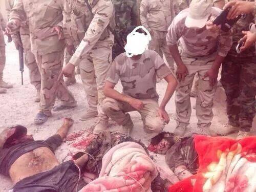 شاهد بالصورة :جثث الدواعش في تلعفر