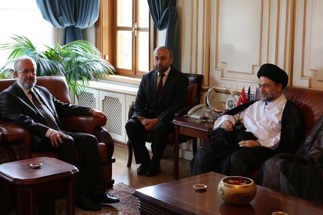 ديوان الوقف الشيعي ودار إفتاء اسطنبول يؤكدان على ضرورة تبني الخطاب المعتدل