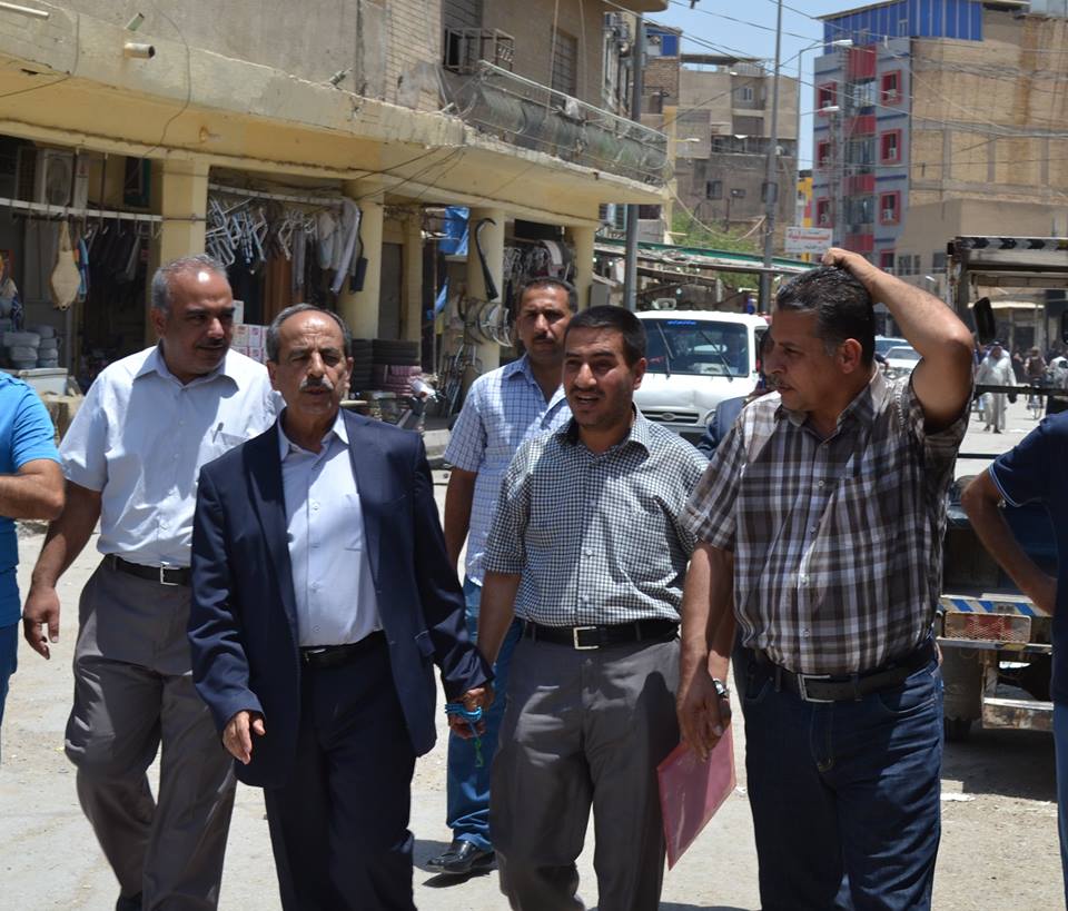 رئيس لجنة الأعمار والتخطيط الاستراتيجي بكربلاء يعلن  انجاز :(85%) من مشروع تأهيل منطقتي باب الخان وباب بغداد باكثر من 3 مليار دينار