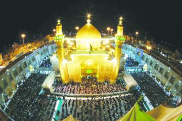 الحكيم يدعو البنك المركزي إلى تضمين العملة الورقية الجديدة صورة للعتبة العلوية المقدسة