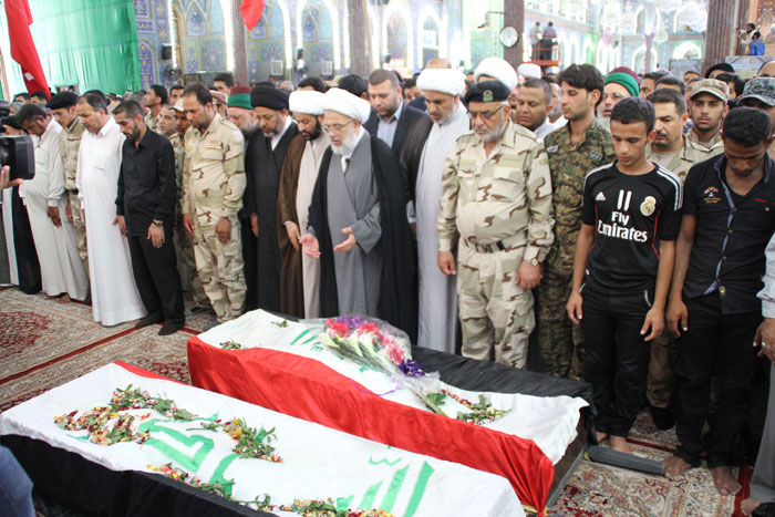 ماذا قال شهيد العتبة الحسينية في سامراء في اخر لقاء معه قبل استشهاده بلحظات؟