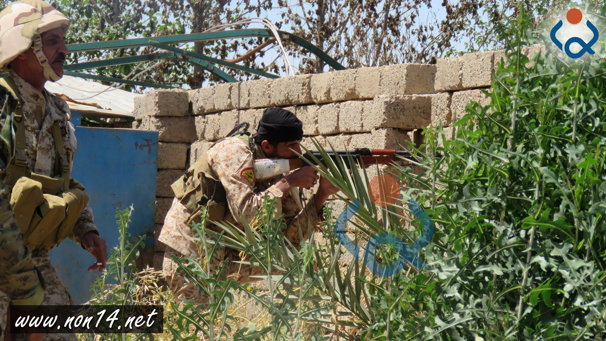 آمر لواء علي الاكبر: قتل قناص تابع لتنظيم داعش وحشد بيجي ينضم الى اللواء لتحرير باقي المناطق