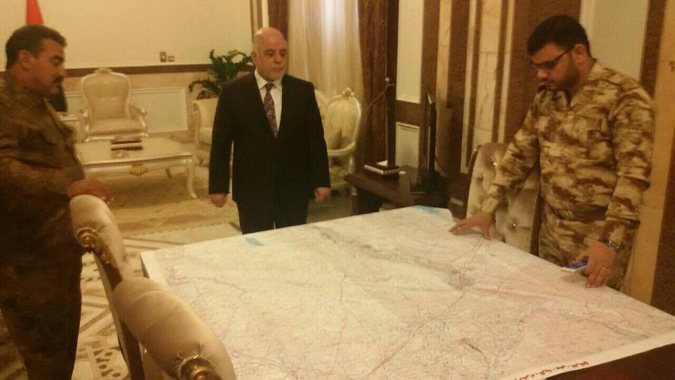 رئيس الوزراء يلتقي بقيادة لواء علي الاكبر