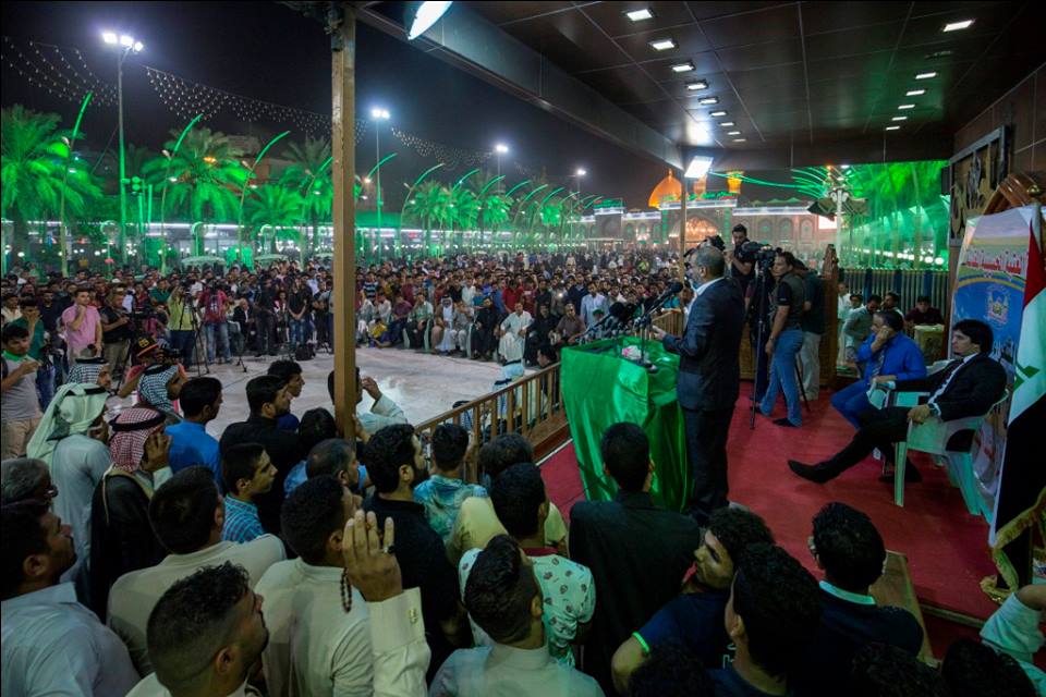 كربلاء :رابطة الشعراء الشعبيين تقيم مهرجان شعريا لدعم الحشد الشعبي